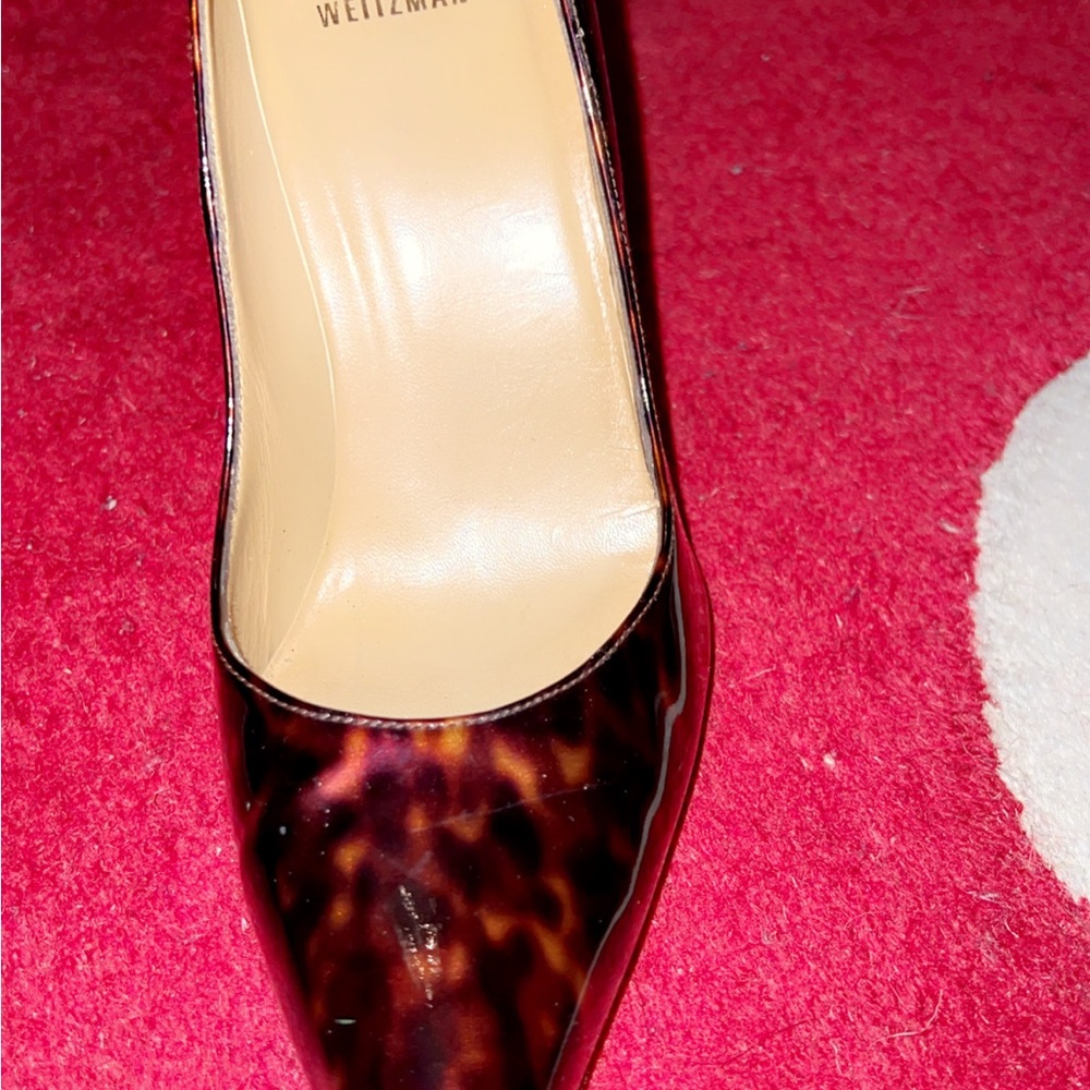 Stuart Weitzman Women's Tortoise Shell Pumps